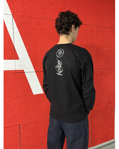 T-Shirt KEDLOW oversize manches longues.