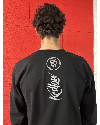 T-Shirt KEDLOW oversize manches longues.