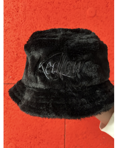 Bucket Hat aus Kunstfell