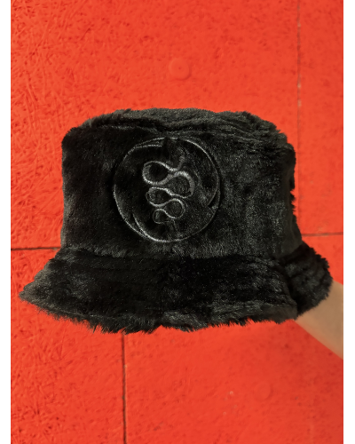 Bucket Hat aus Kunstfell